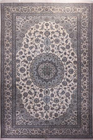 Hand Knotted Iran Nain 12'11