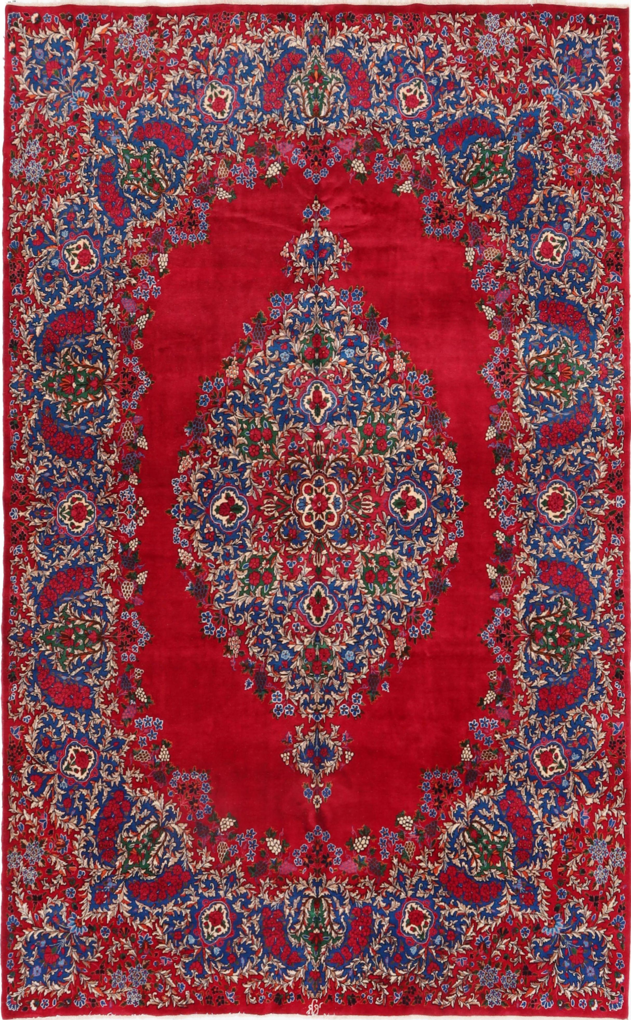 Hand Knotted Iran Yazd 8'4