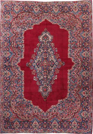 Hand Knotted Iran Yazd 9'7