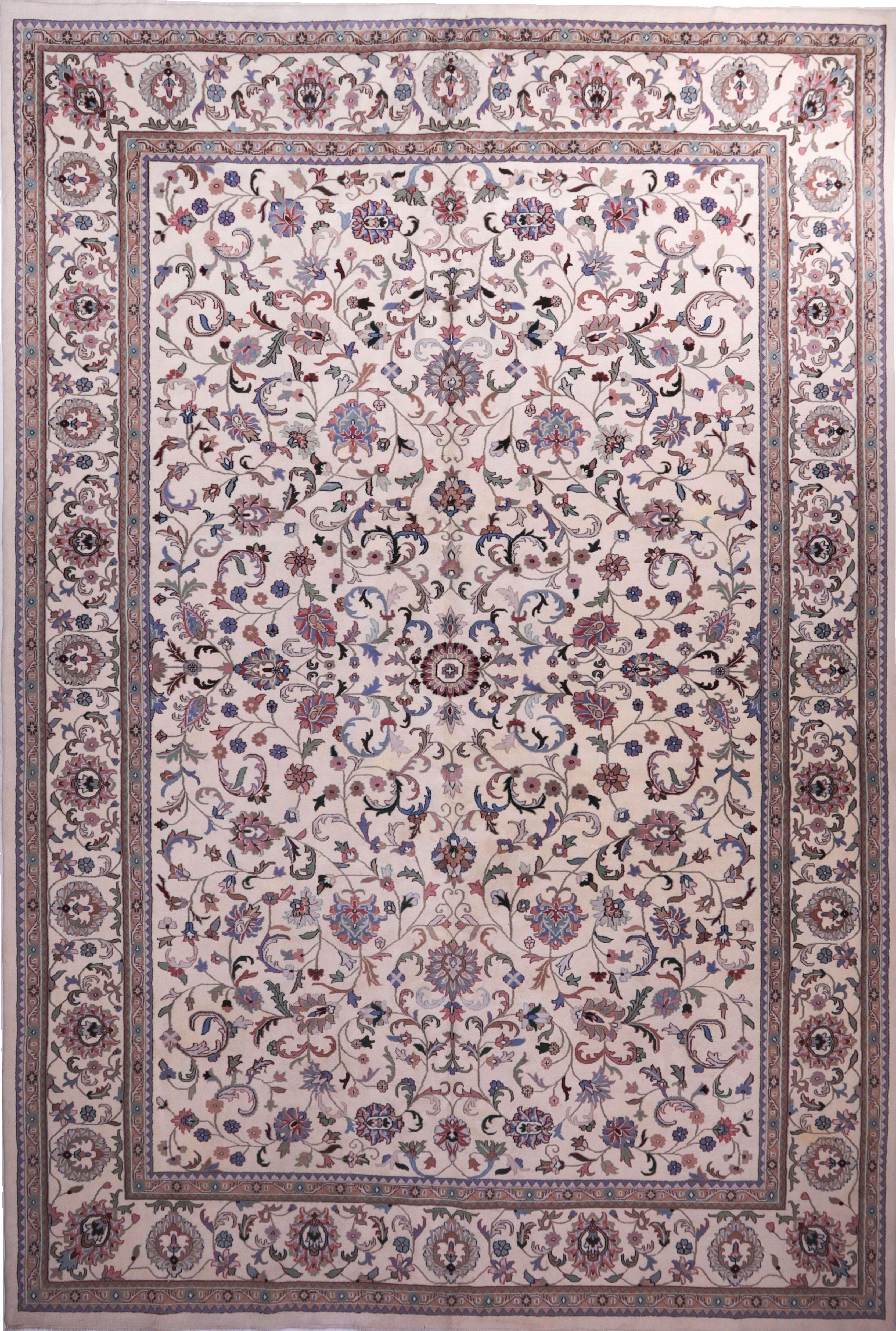 Hand Made India Kashan 12'2