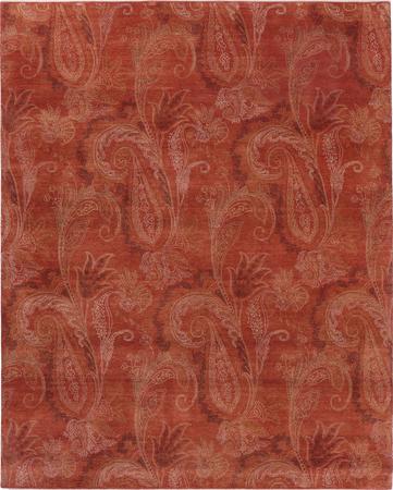 Hand Made India Paisley 8' x 9'11