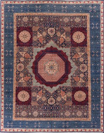 Hand Made Pakistan Mamluk 9' x 11'6
