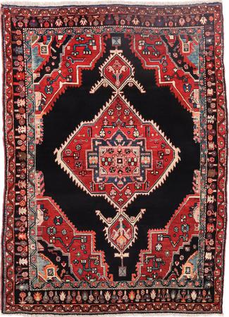 Hand Knotted Iran Hamadan 4'9