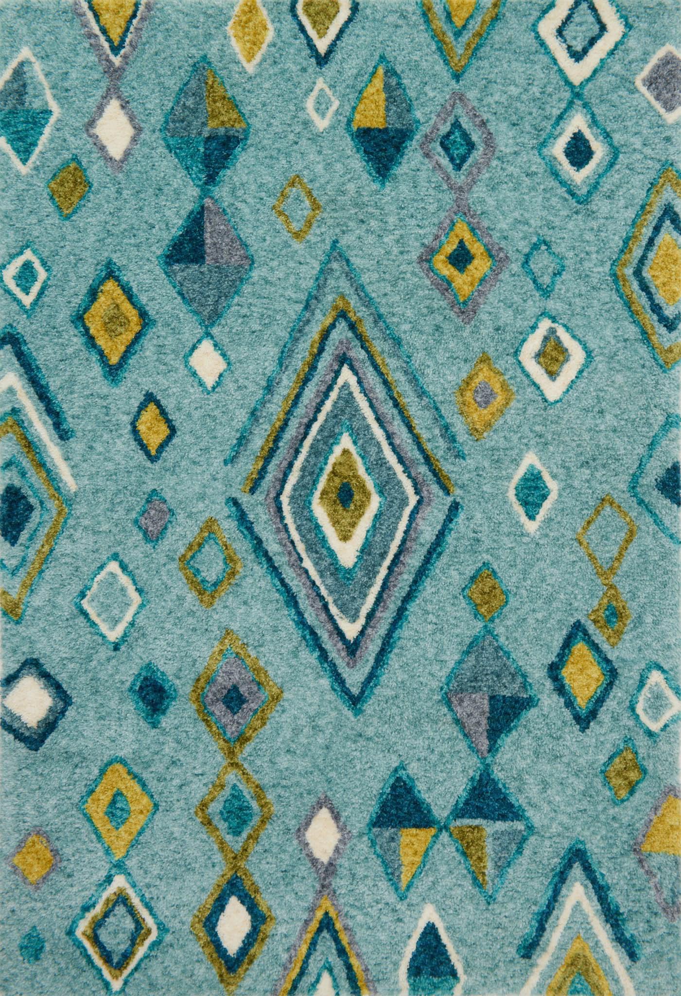Hand Made Synthetic Blue Transitional China Rug 7'9" x 9'9"