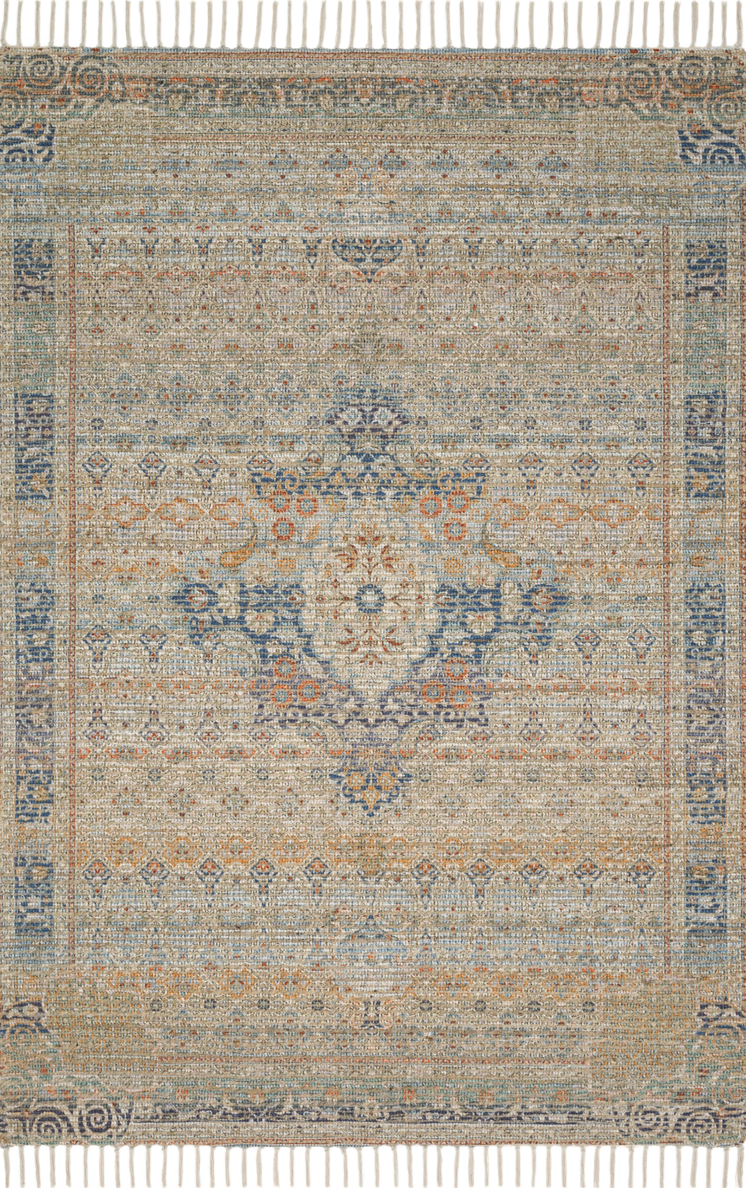 Hand Made Jute Beige Transitional India Rug 7'9" x 9'9"