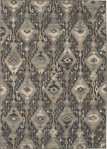 Hand Made WOOL Denim Transitional USA Rug 8' x 11'