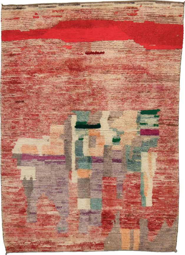 Marrakesh Pomegranate 5′ x 7′