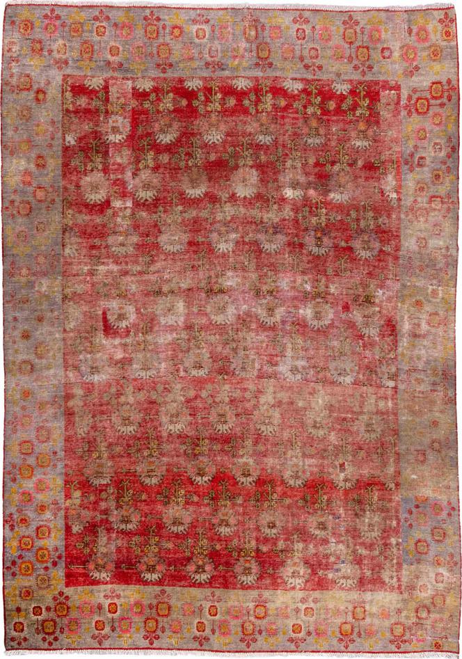 Antique Samarkand Garnet 7’10” x 9’9″