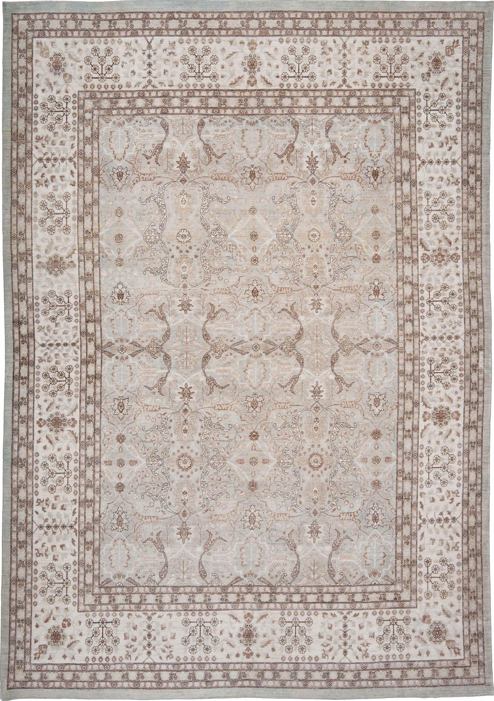 Bamyan Mint Gray 10′ x 13’10”