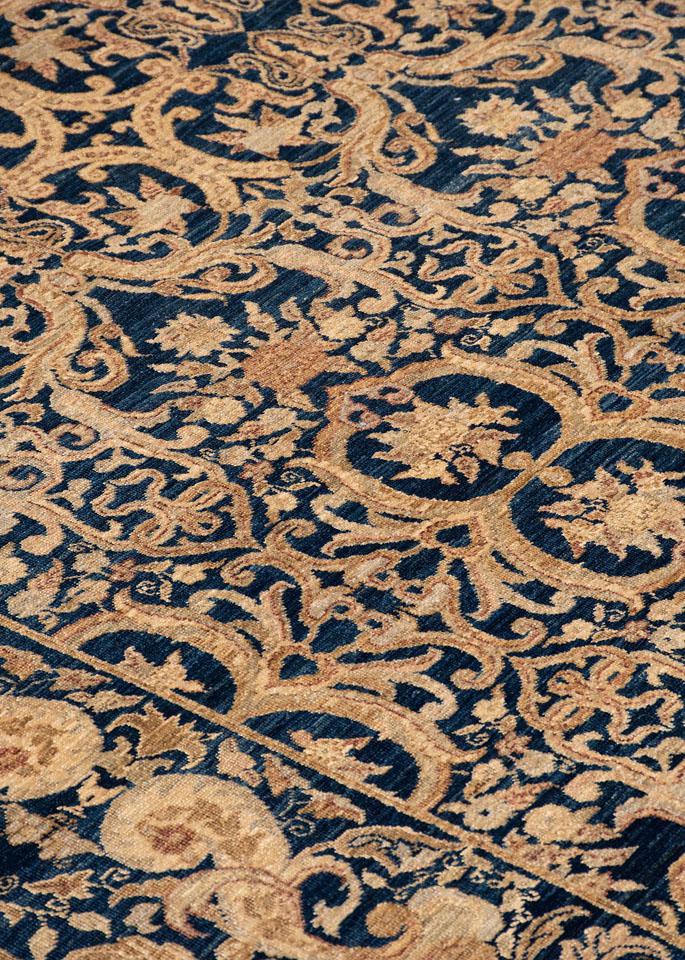 Bamyan Indigo 6’2″ x 7’4″