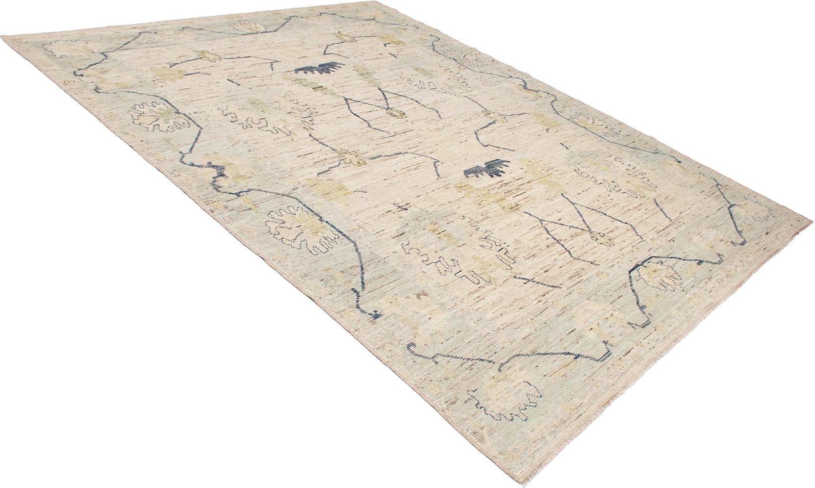 Oushak Aqua 9’4″ x 11’9″