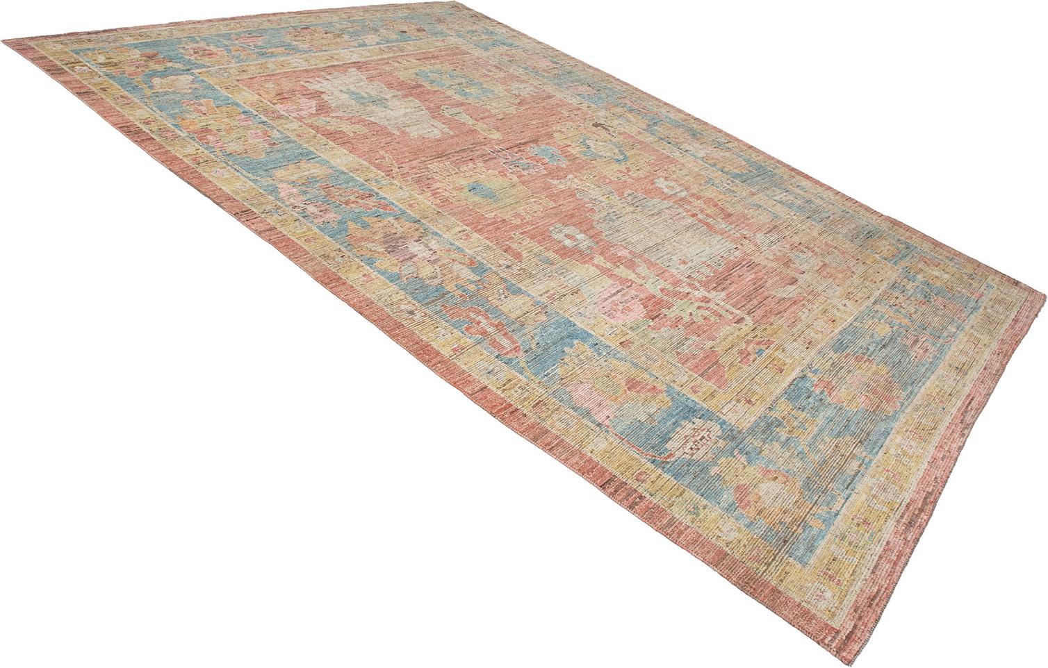 Oushak Coral 10’2″ x 13’7″