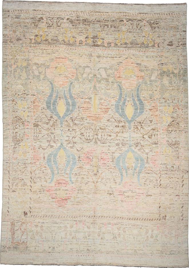 Oushak Pale Yellow 12′ x 14’5″