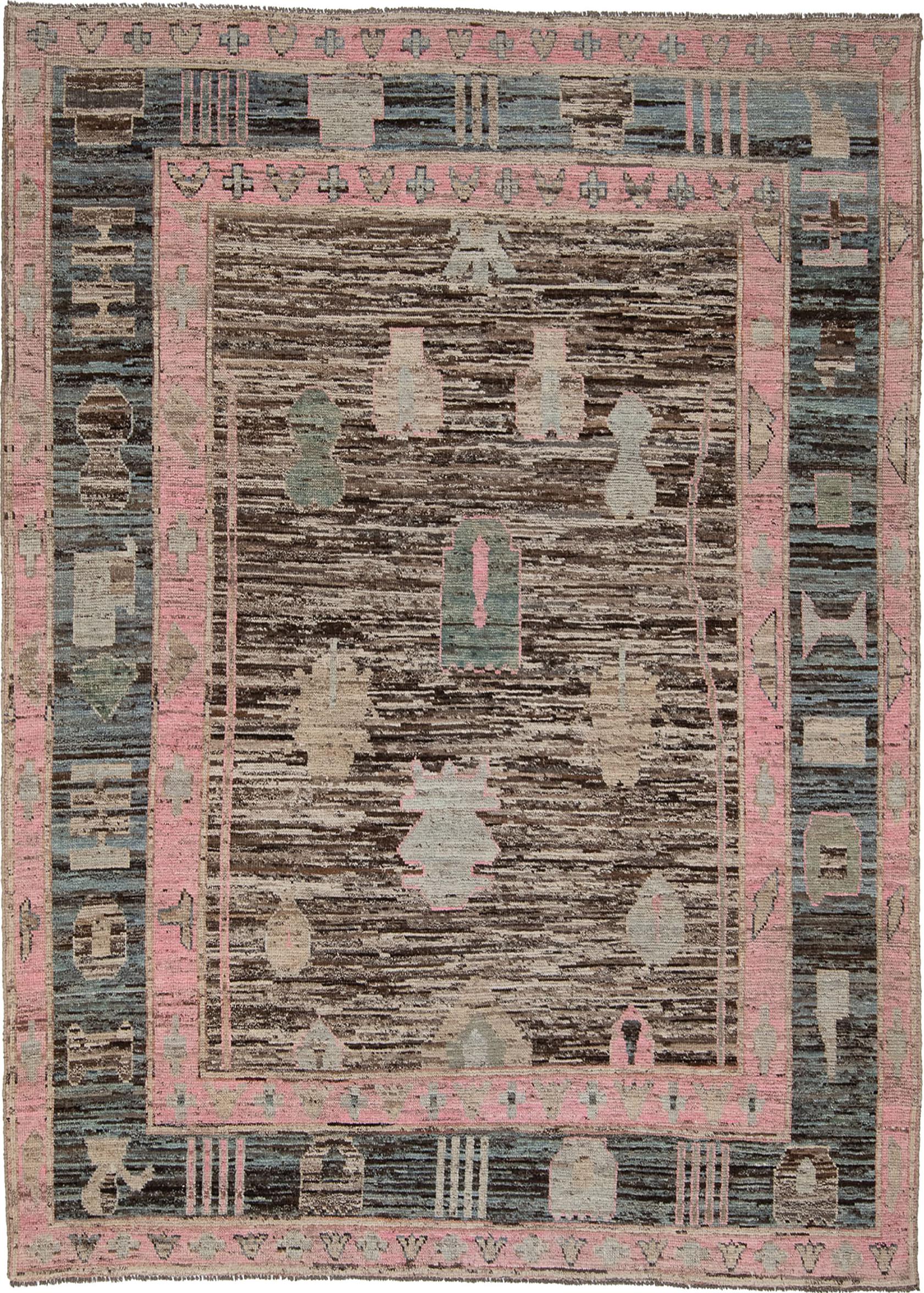 Oushak Fuschia 8’10” x 9’11”