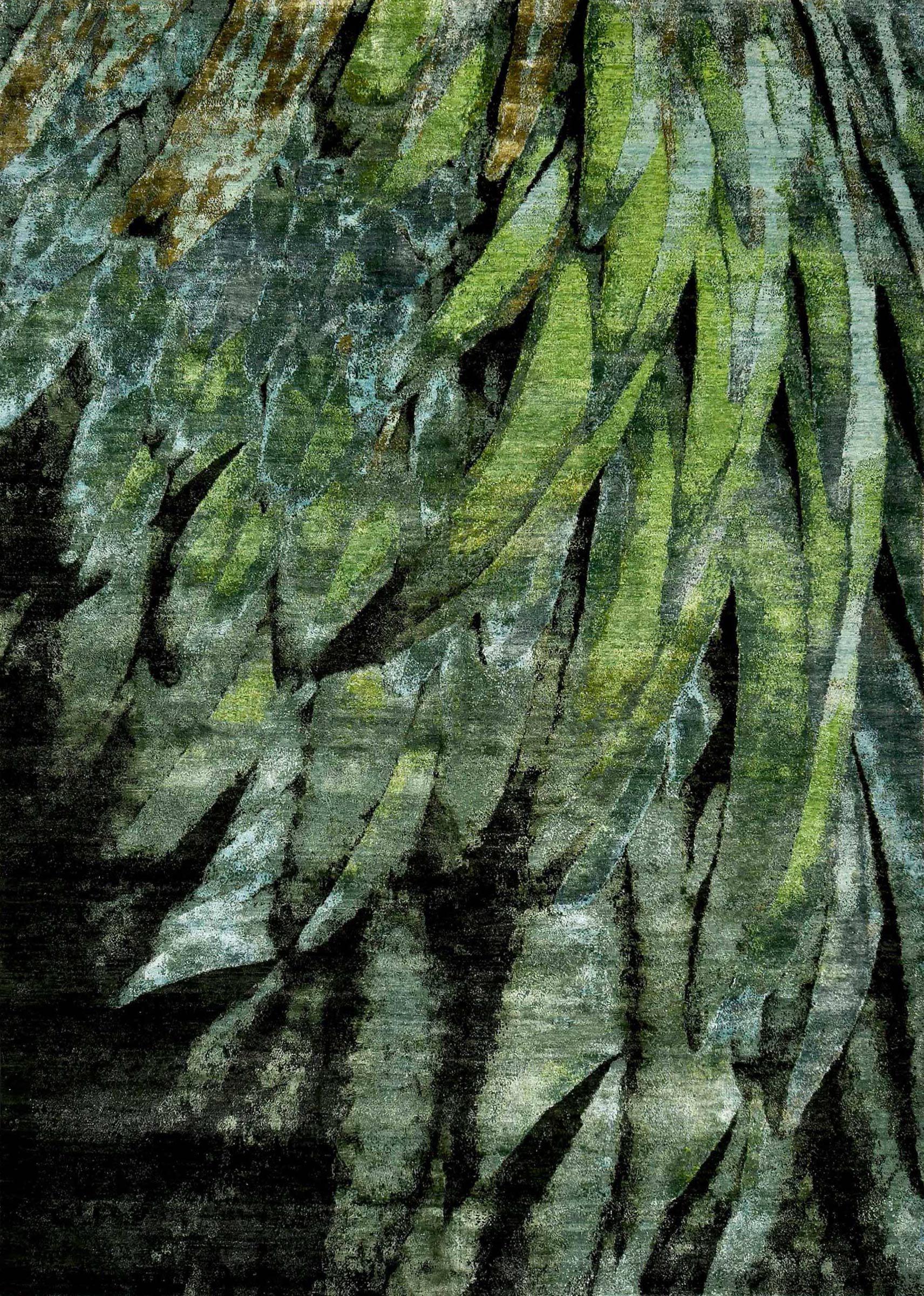 Divine Plumage Jade 9′ x 12’3″