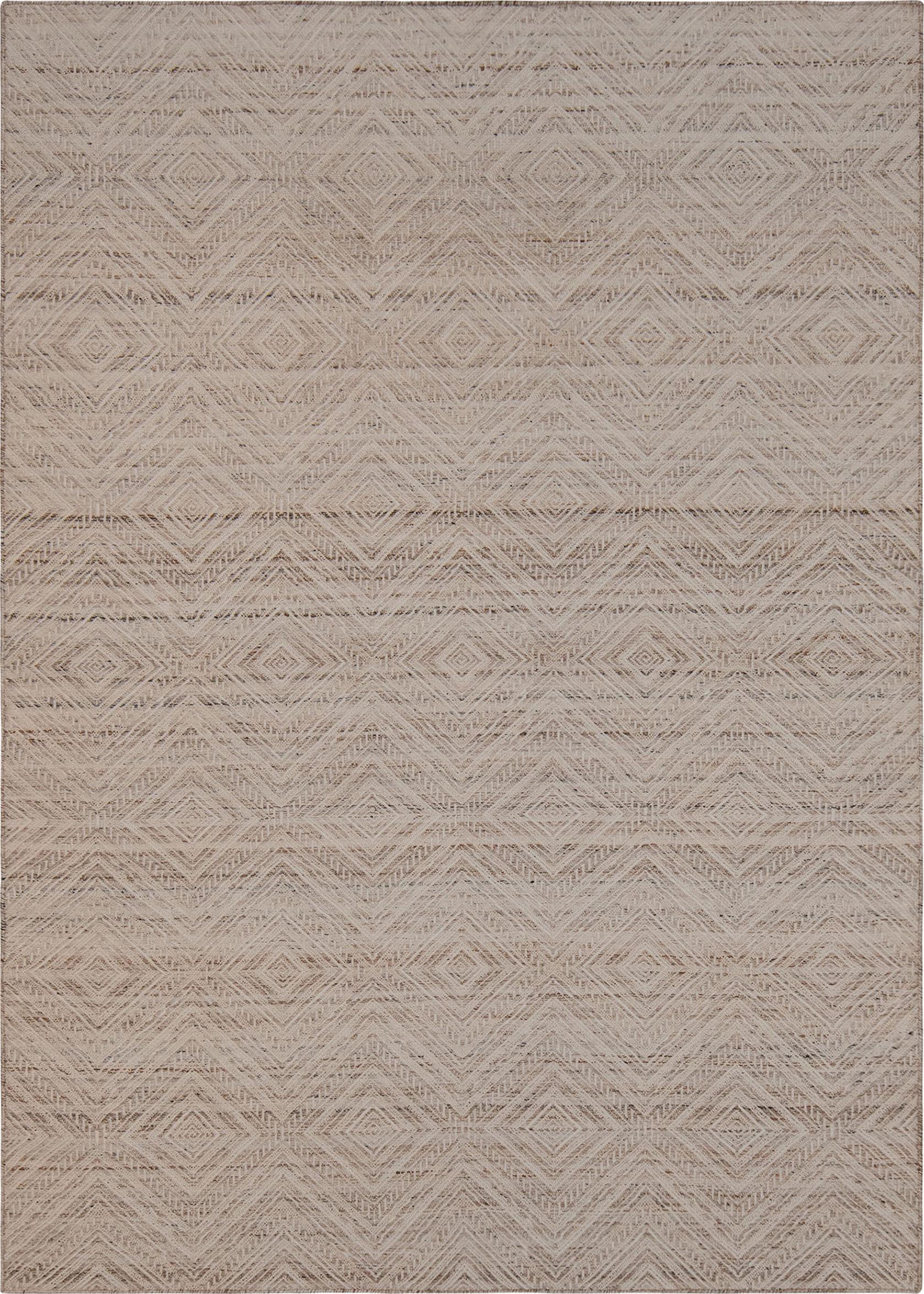 Herringbone Cream Sand 6′ x 9′