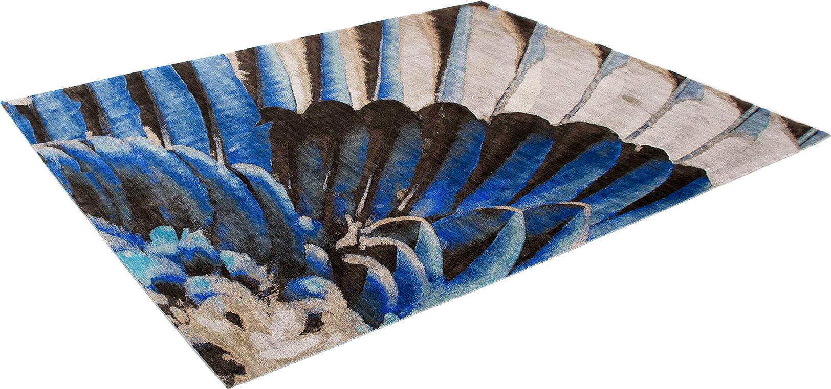 On The Wing Cobalt 9′ x 12′
