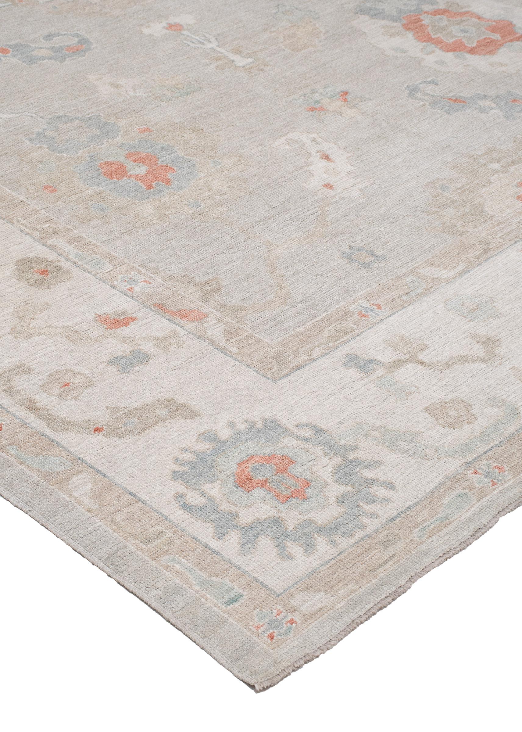 Oushak Silver Haze 10′ x 14′