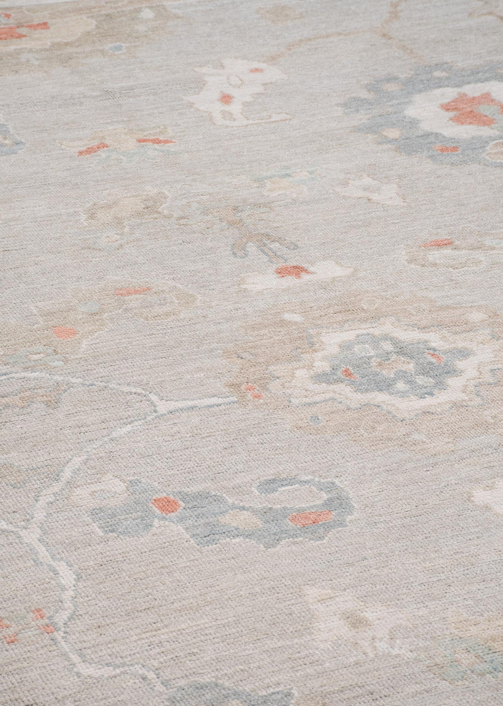 Oushak Silver Haze 10′ x 14′